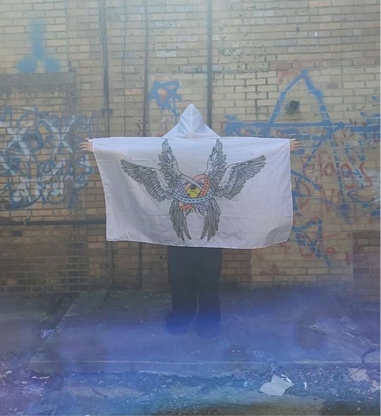 Hooded Holy Crumb Cape <1of1>