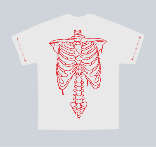 Skeletal Signage Tee