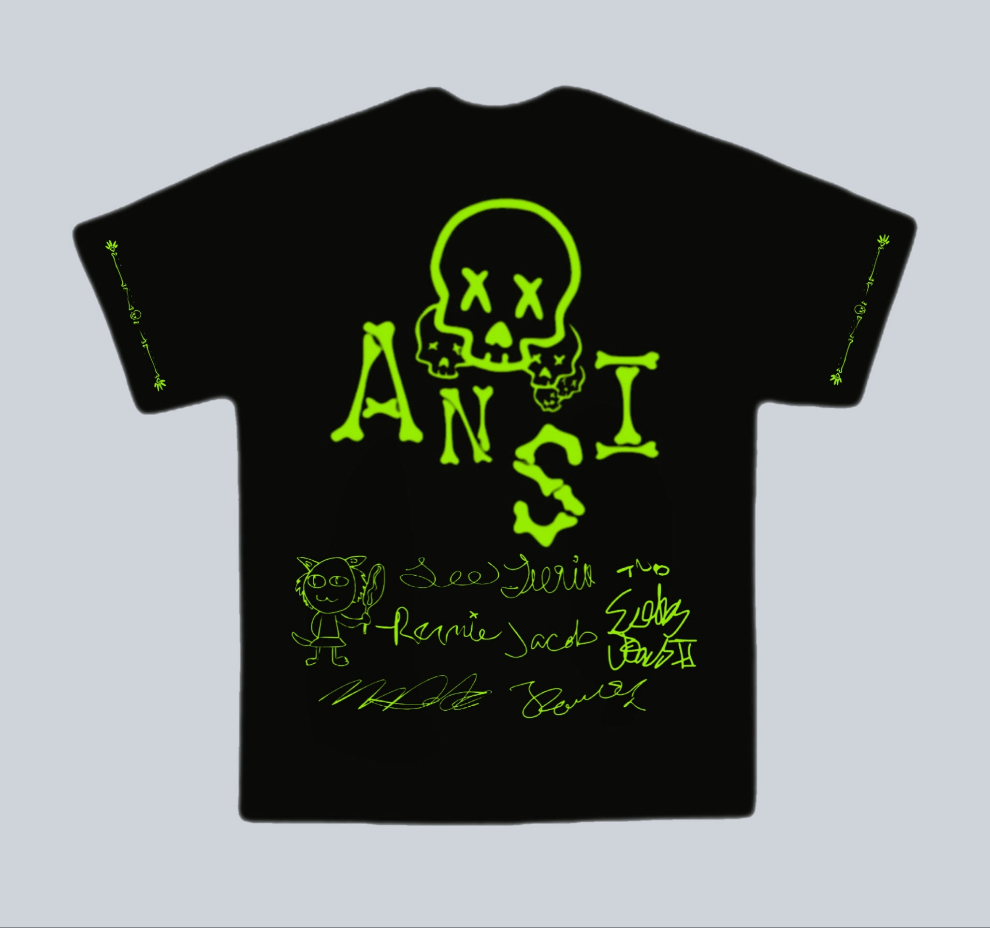 Skeletal Signage Tee <xray edition>