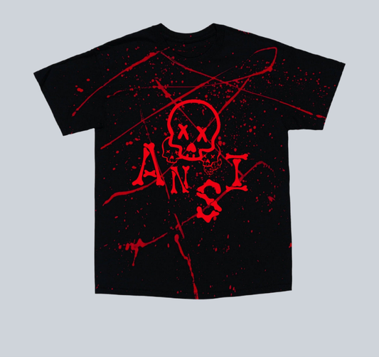 Skull Splatter Tee