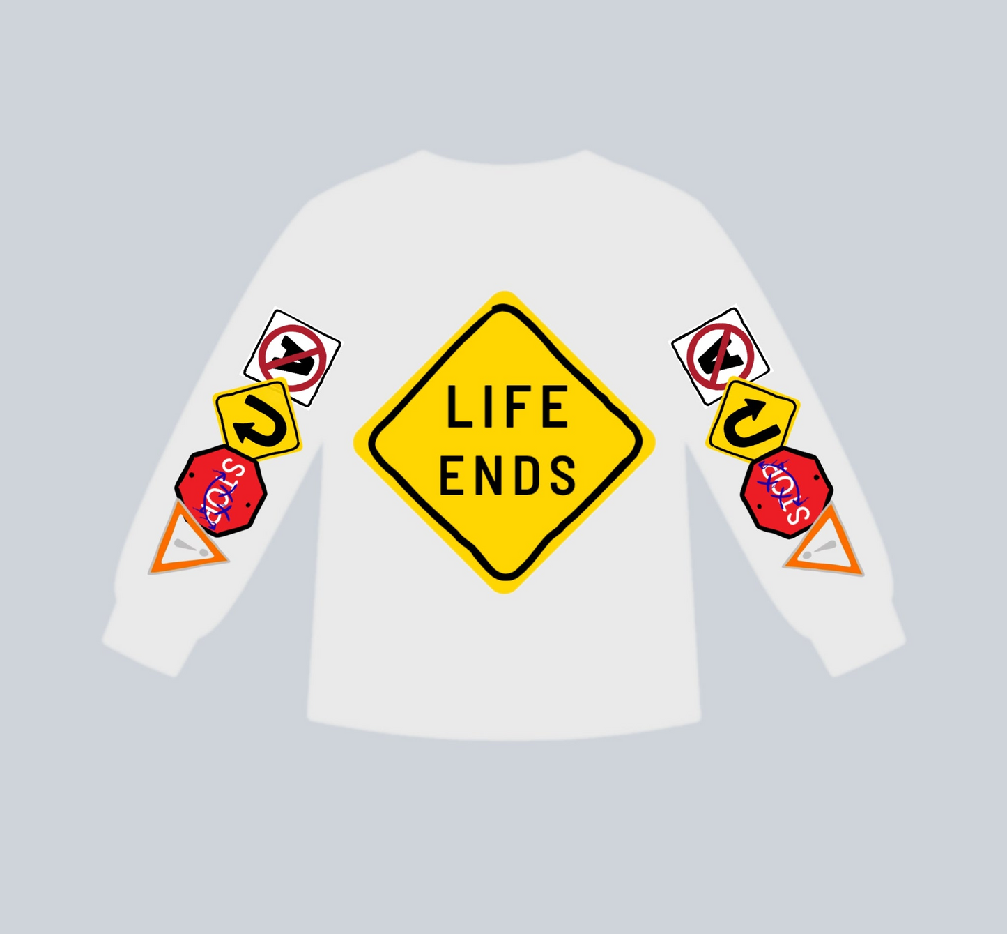LIFE ENDS Tee