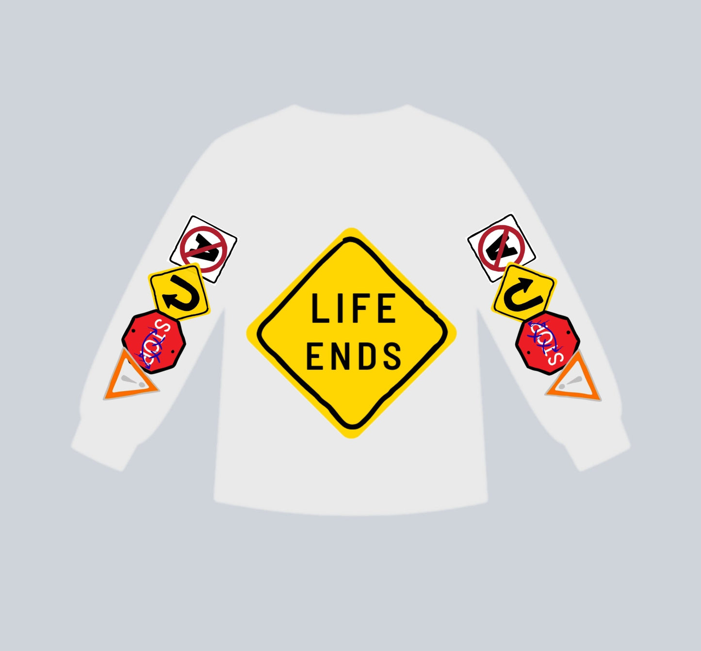 LIFE ENDS Tee